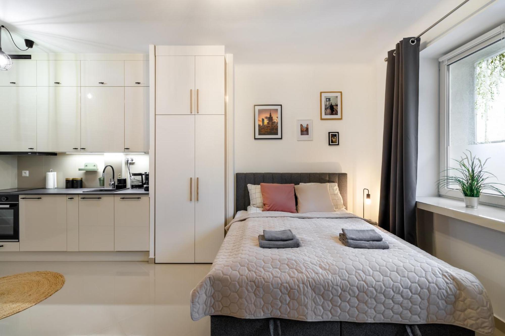 Golden Apartments Warsaw-Cozy Studio-Old Town&Orla Eksteriør billede